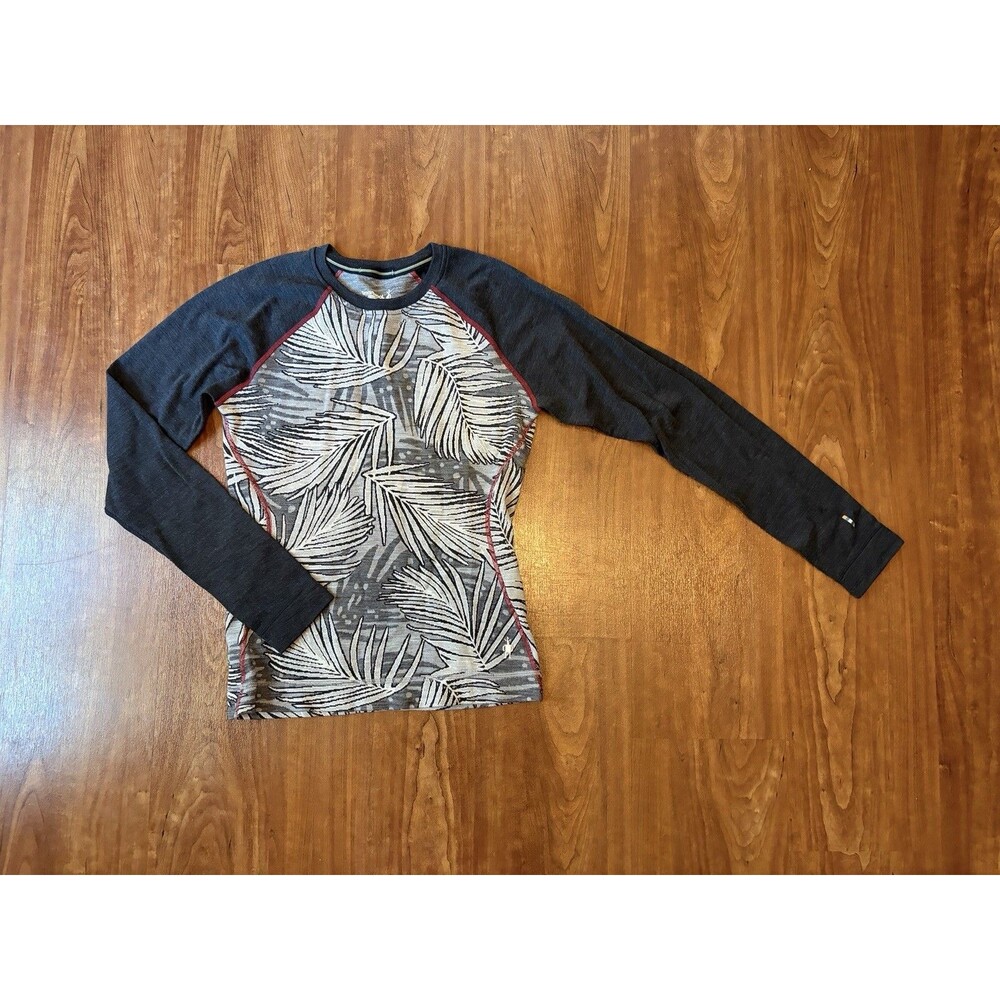 SMARTWOOL Merino 250 Womens M Classic Thermal Merino Base Layer Crew Long Sleeve